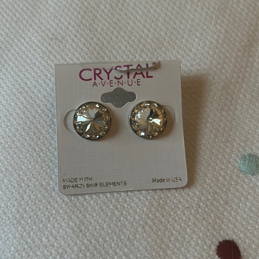 Swarovski crystal earrings
